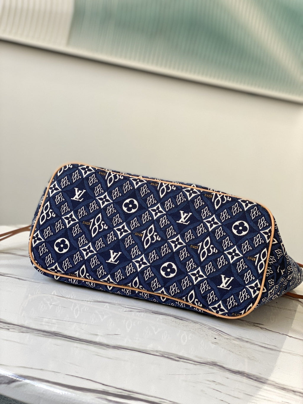 LOUIS VUITTON NEVERFULL MM WITH DUSTBAG 1854 MONOGRAM JACQUARD 31CM