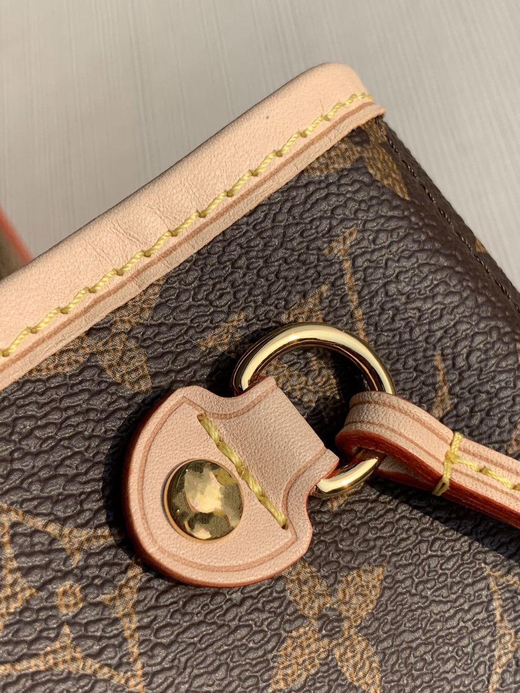 LOUIS VUITTON NEVER FULL MM WITH DUSTBAG MONOGRAM CANVAS 29CM