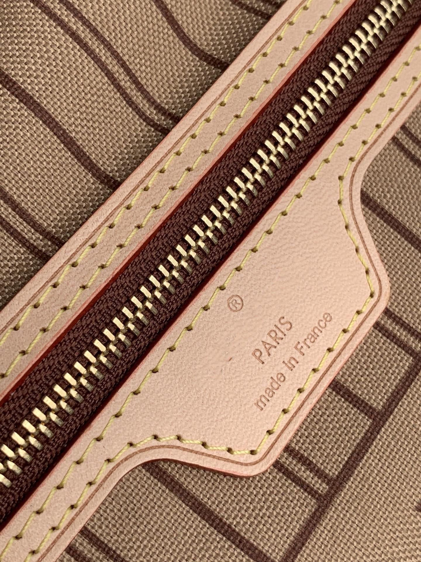 LOUIS VUITTON NEVER FULL MM WITH DUSTBAG MONOGRAM CANVAS 29CM