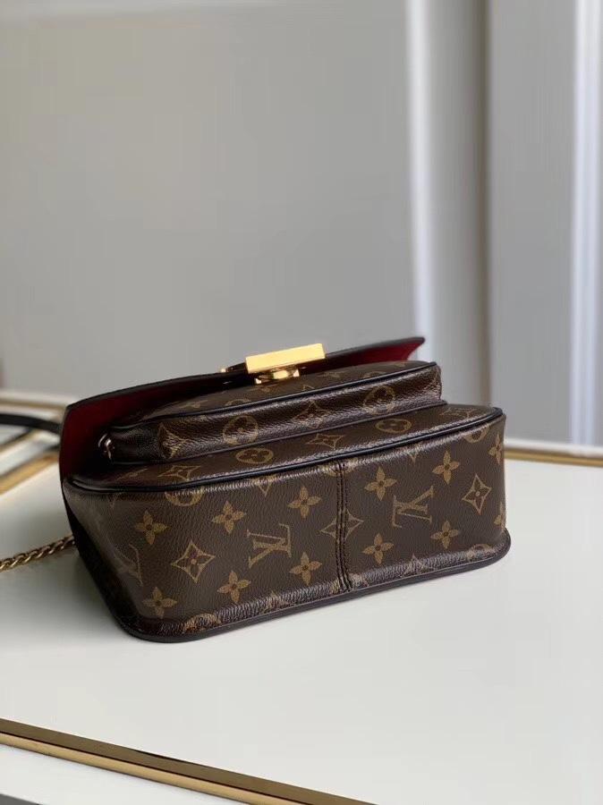 LOUIS VUITTON LV PASSY HAND BAG 22CM MONOGRAM CANVAS