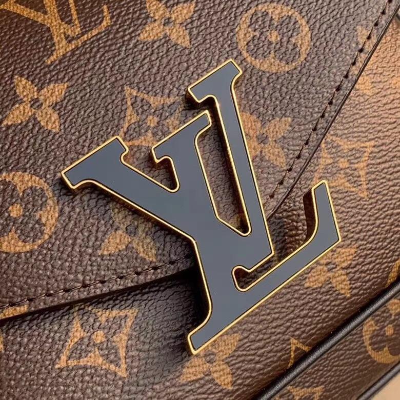 LOUIS VUITTON LV PASSY HAND BAG 22CM MONOGRAM CANVAS