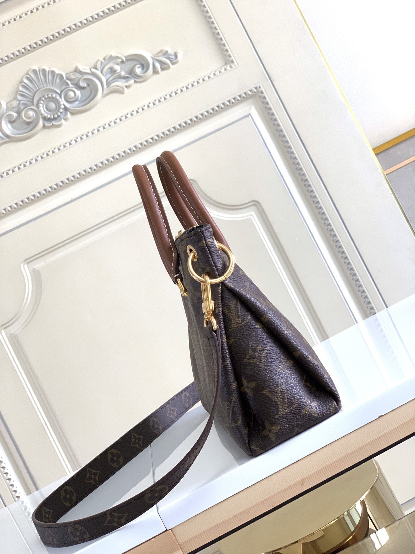 LOUIS VUITTON PALLAS BB 27 MONOGRAM CANVAS M42960
