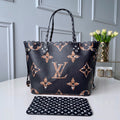 LOUIS VUITTON NEVERFULL MM 32 NOIR MONOGRAM