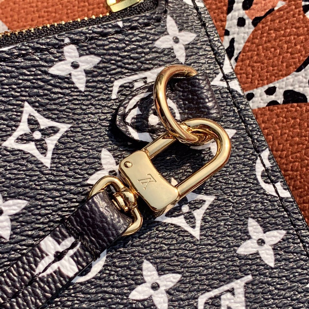 LOUIS VUITTON NEVERFULL MM 32 NOIR MONOGRAM