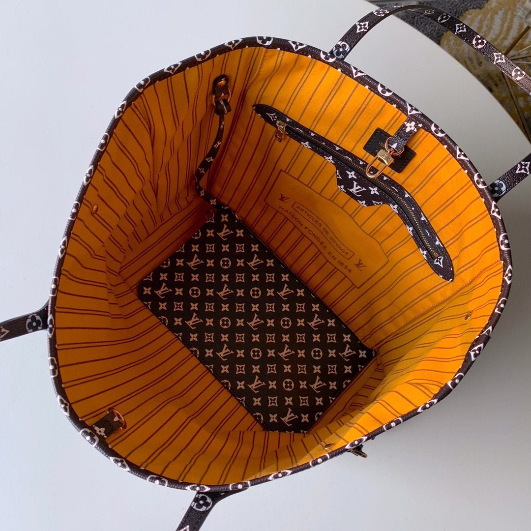 LOUIS VUITTON NEVERFULL MM 32 NOIR MONOGRAM