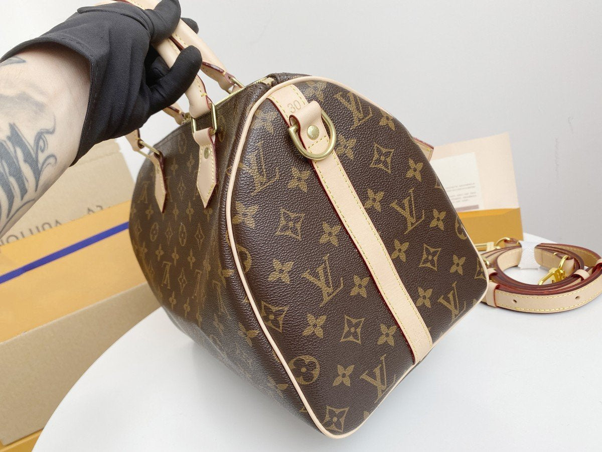 LOUIS VUITTON SPEEDY BANDOULIERE 30 MONOGRAM CANVAS