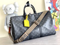 LOUIS VUITTON KEEPALL 45 BANDOULIERE MONOGRAM ECLIPSE