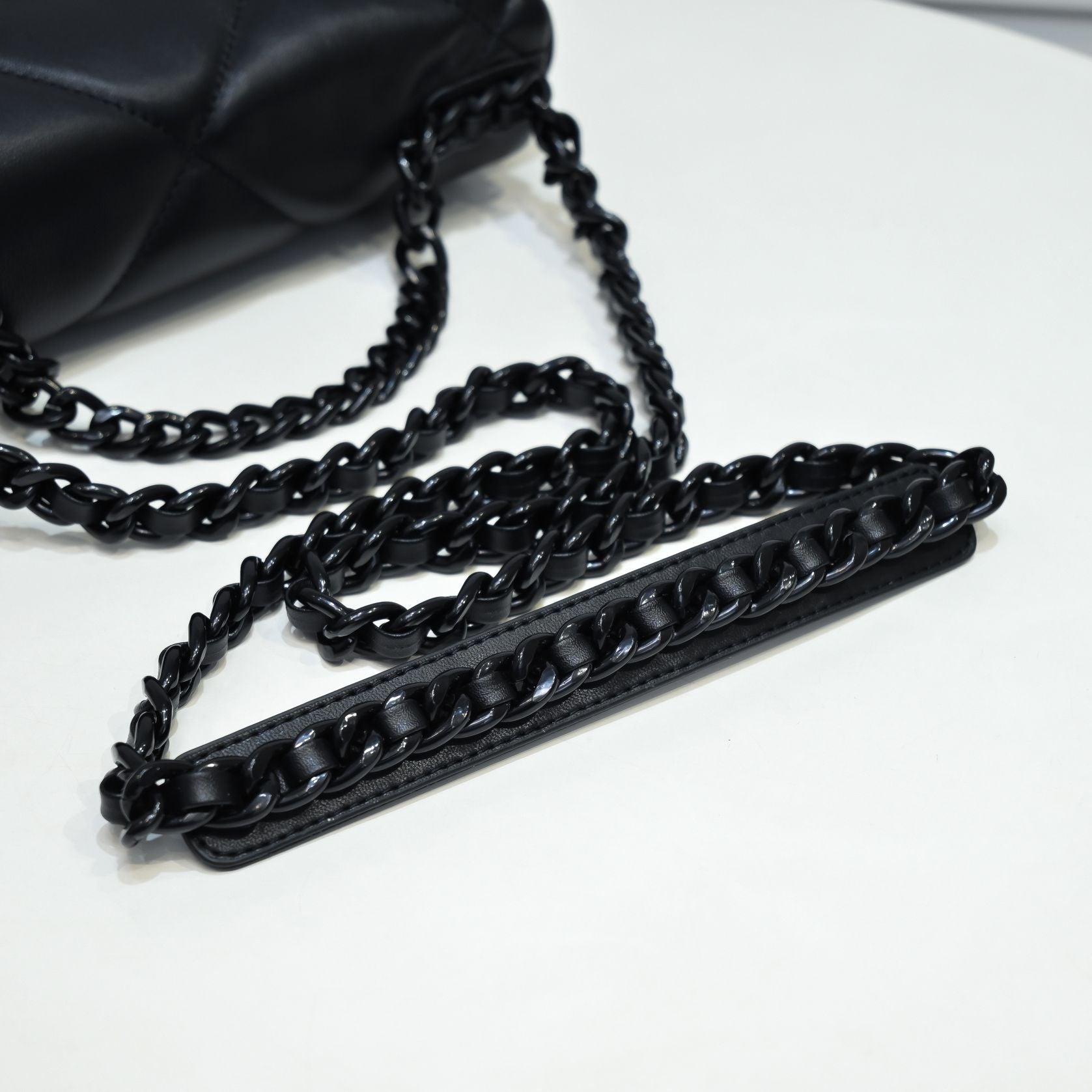 CHANEL 19 FLAP BAG 26CM ALL BLACK