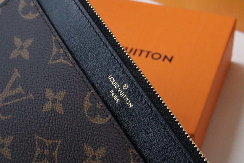 LOUIS VUITTON LV SLIM PURSE MONOGRAM CANVAS 20CM