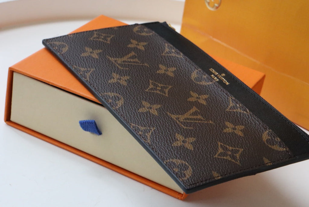 LOUIS VUITTON LV SLIM PURSE MONOGRAM CANVAS 20CM
