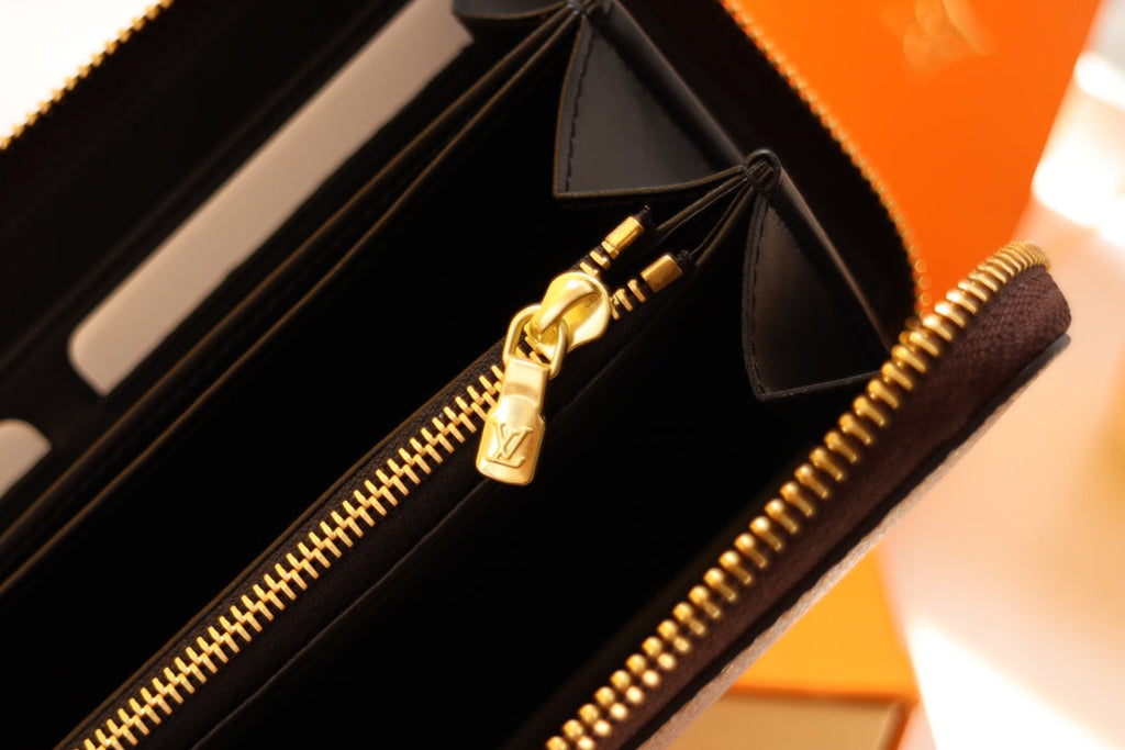 LOUIS VUITTON LV LONG WALLET 19CM MONOGRAM REVERSE CANVAS