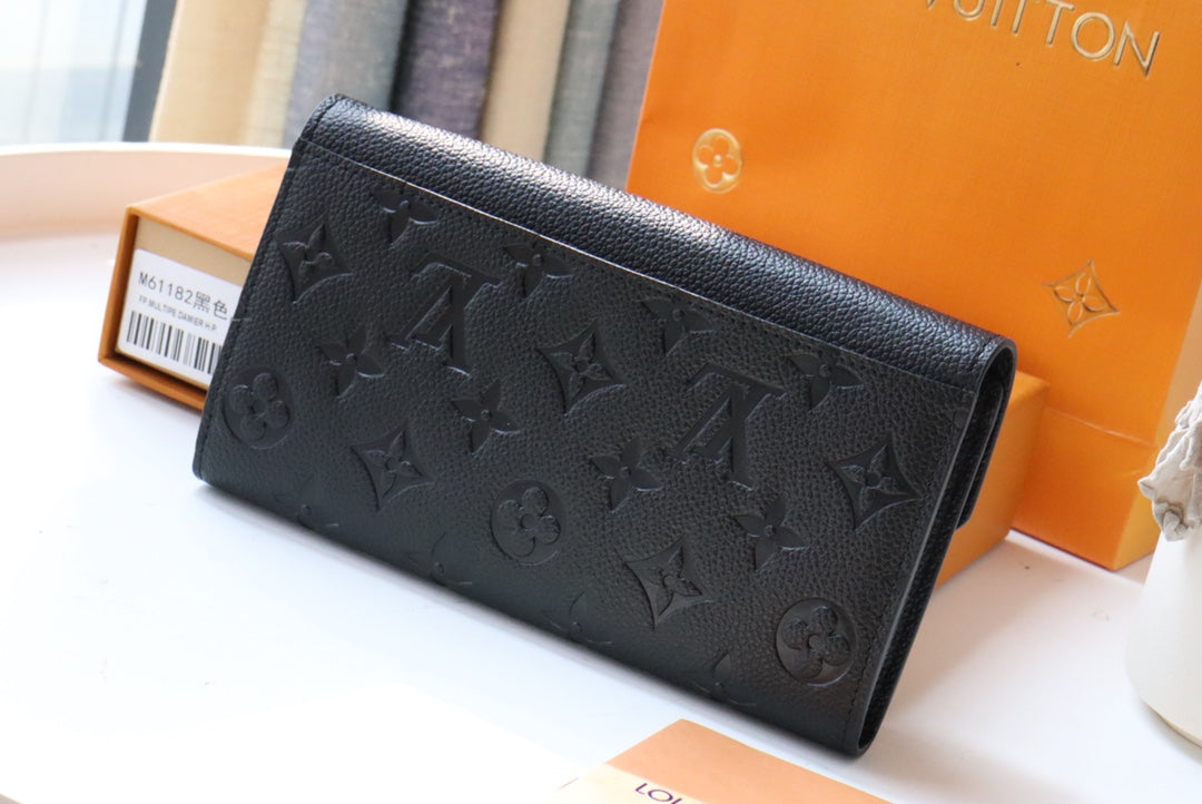 LOUIS VUITTON LV SARAH MONOGRAM EMPREINTE LEATHER 19CM