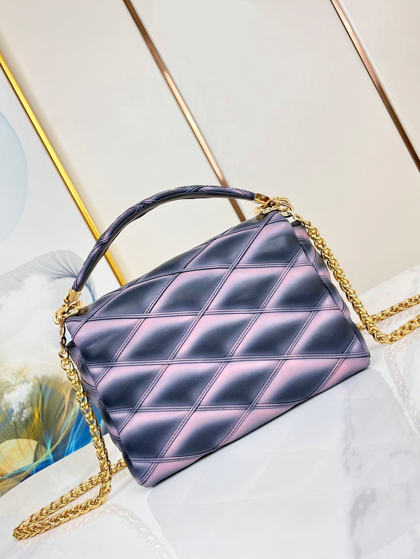 LOUIS VUITTON GO-14 MM 23 BLACK PINK