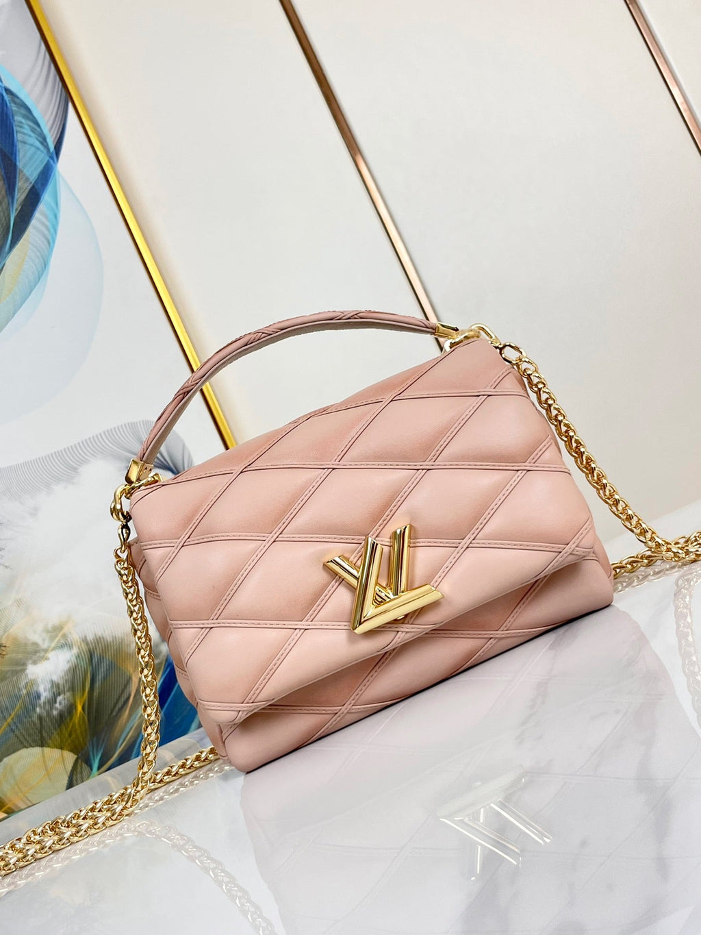 LOUIS VUITTON GO-14 MM 23 ROSABELLA