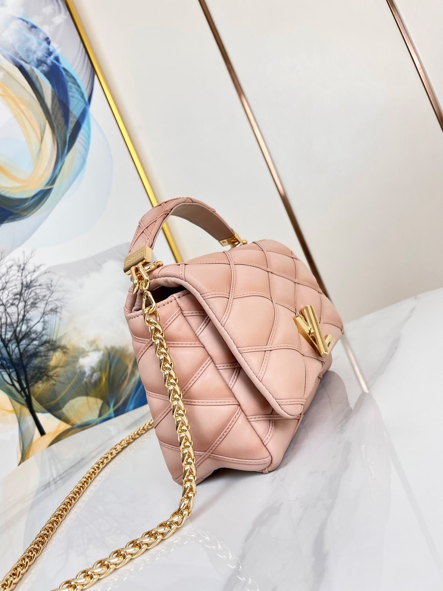 LOUIS VUITTON GO-14 MM 23 ROSABELLA