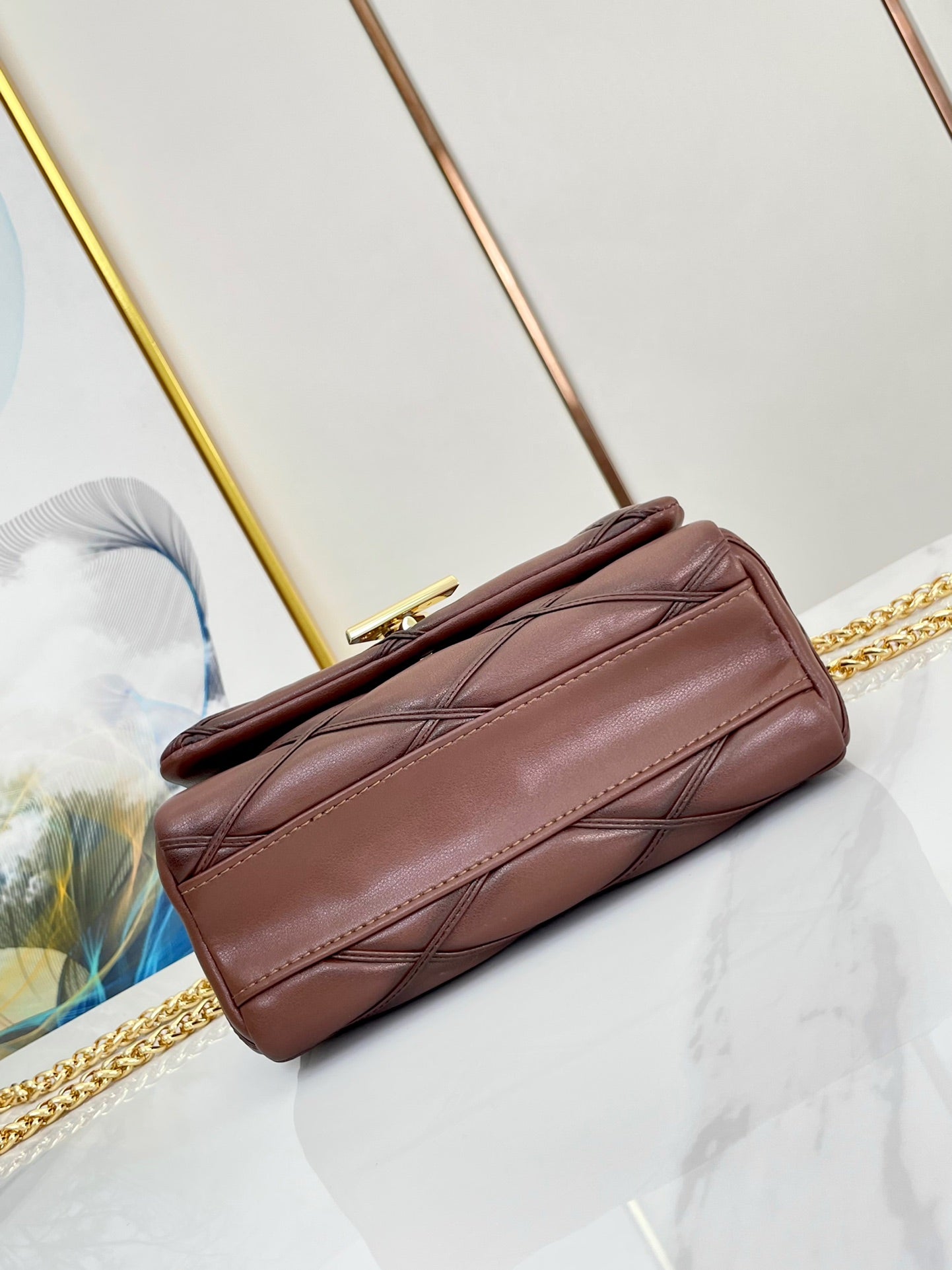LOUIS VUITTON GO-14 MM 23 TAN