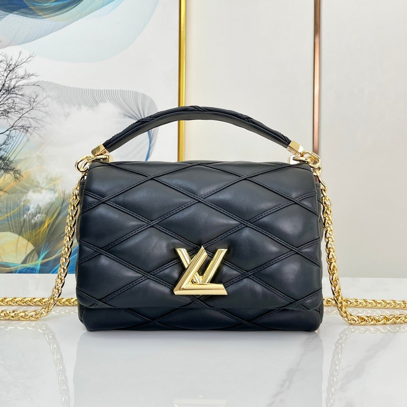 LOUIS VUITTON GO-14 MM 23 BLACK