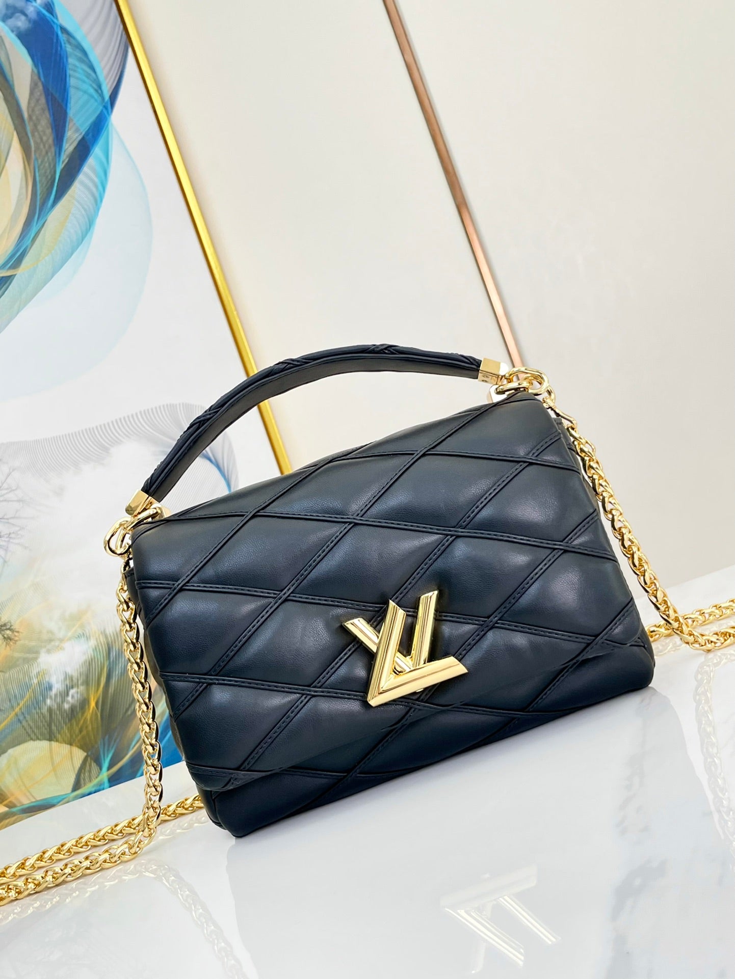 LOUIS VUITTON GO-14 MM 23 BLACK