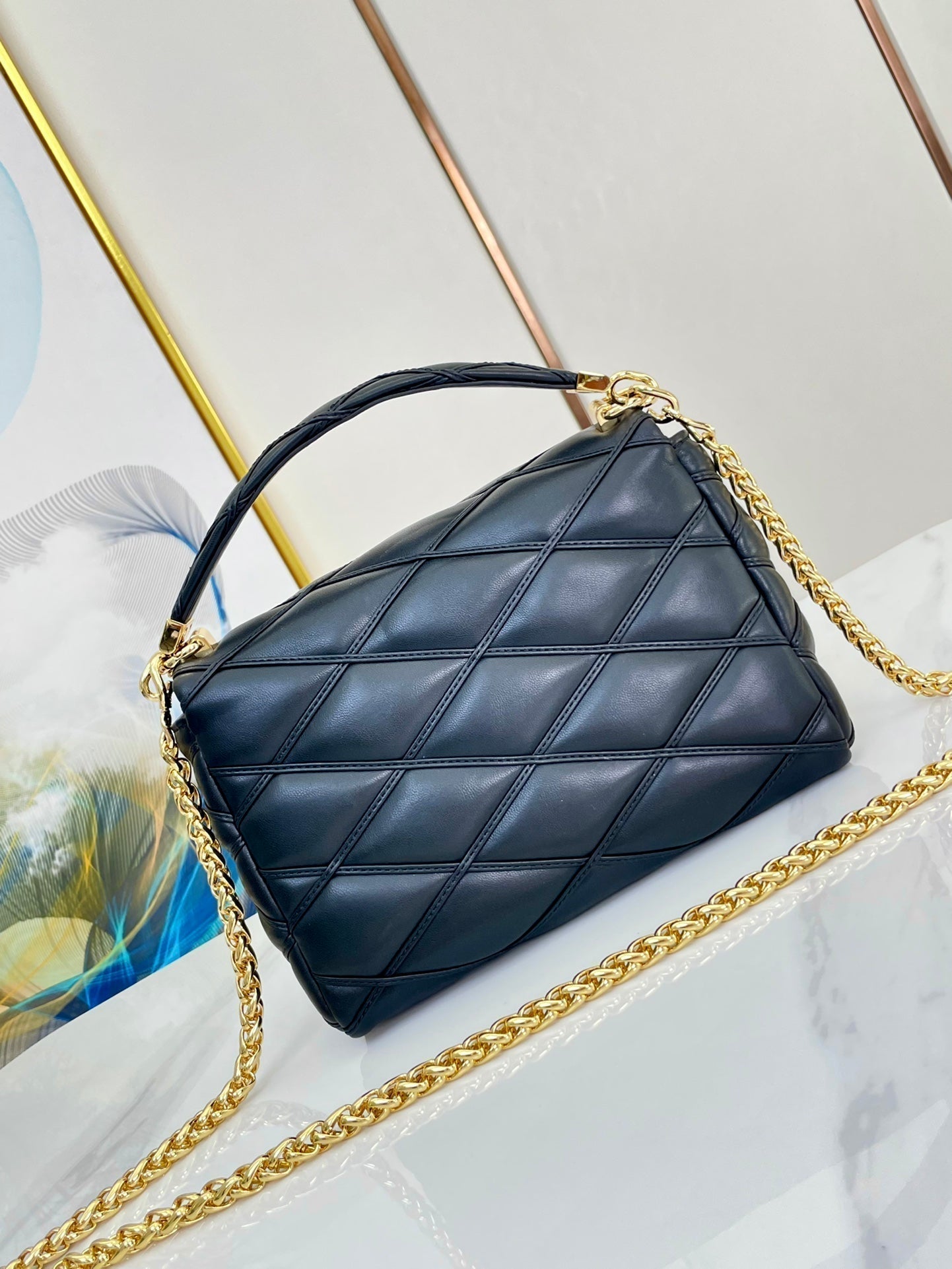 LOUIS VUITTON GO-14 MM 23 BLACK
