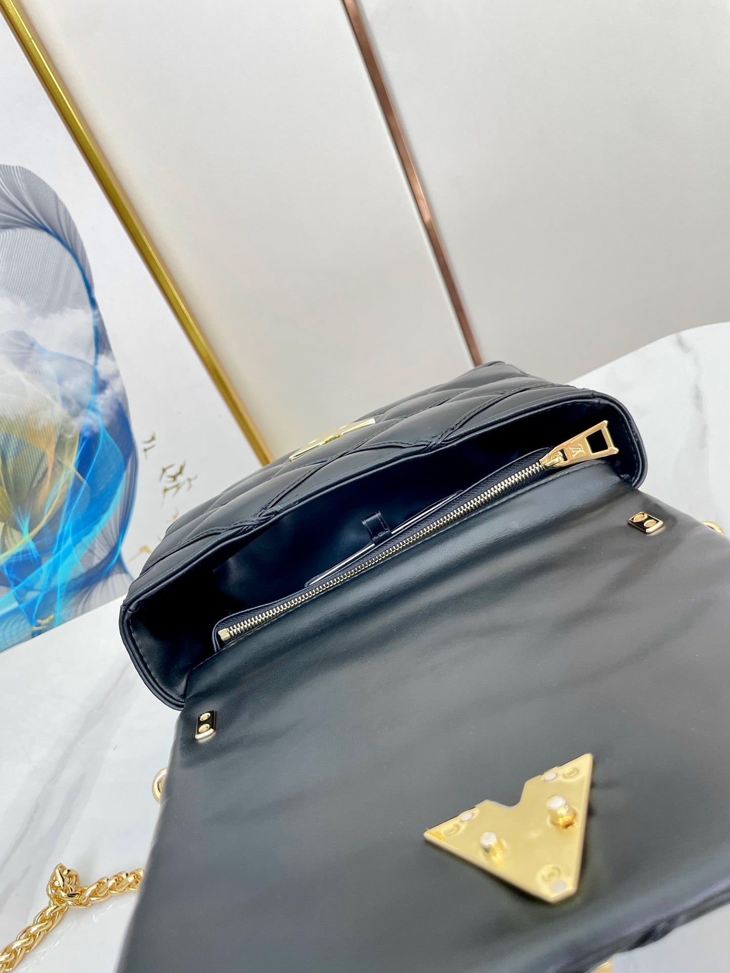LOUIS VUITTON GO-14 MM 23 BLACK