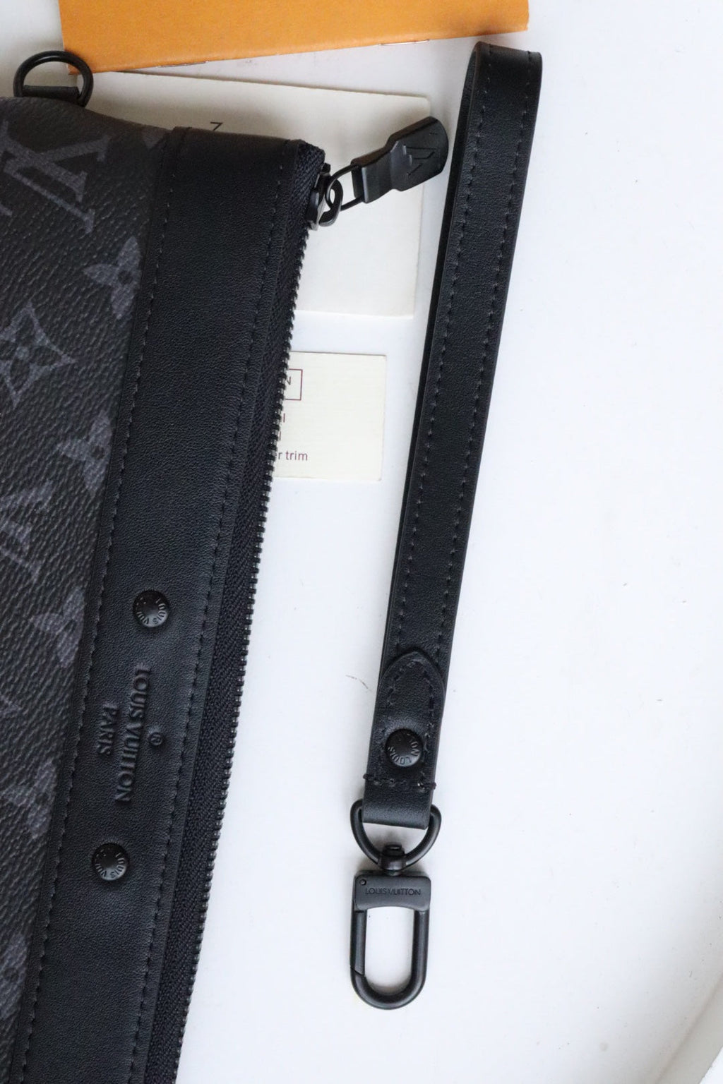 LOUIS VUITTON POCHETTE TO GO 30 MONOGRAM ECLIPSE