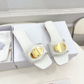 DIOR CD FOREVER HEELED 1.5CM WHITE