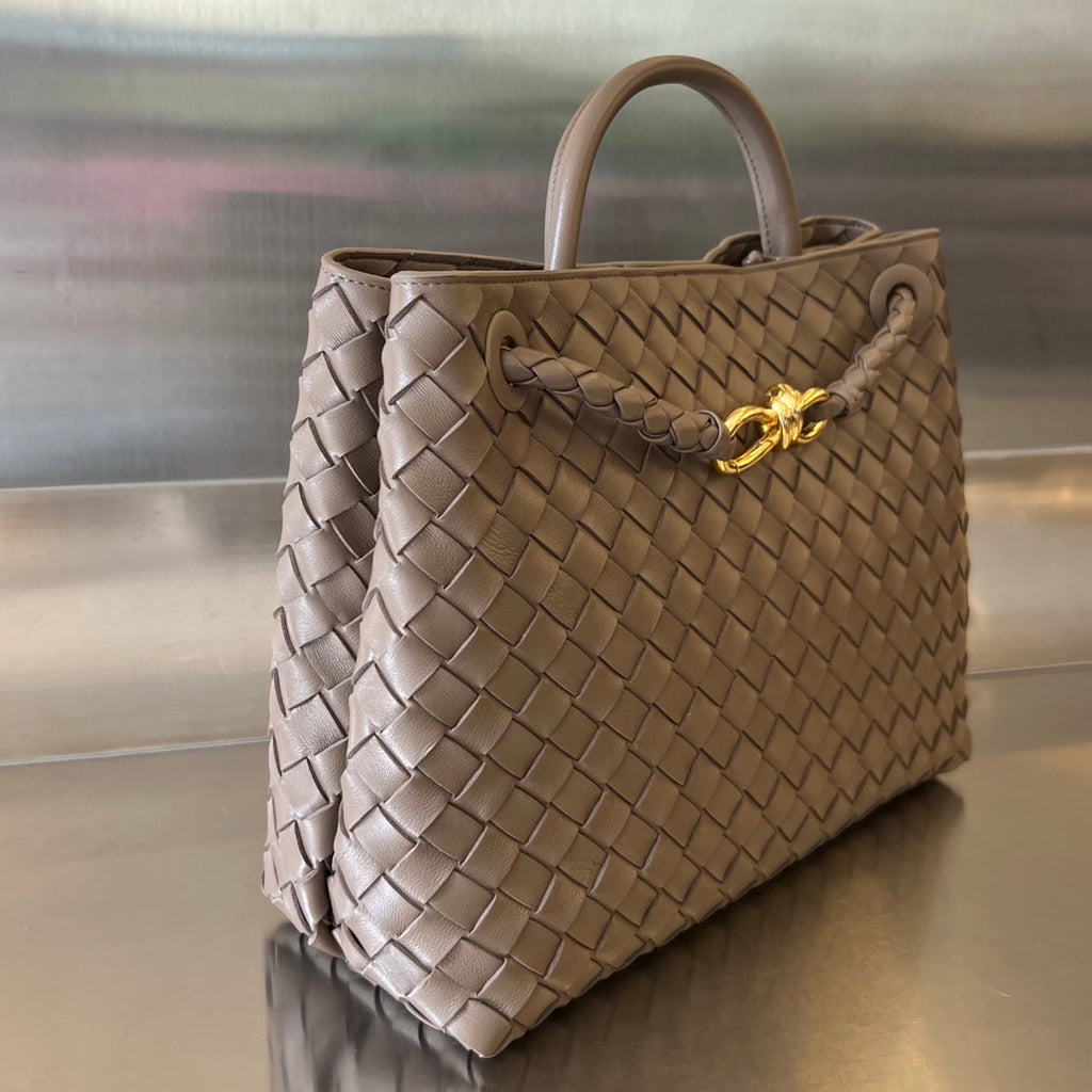 BOTTEGA VENETA MEDIUM ANDIAMO 32CM CHOCOLATE LAMBSKIN