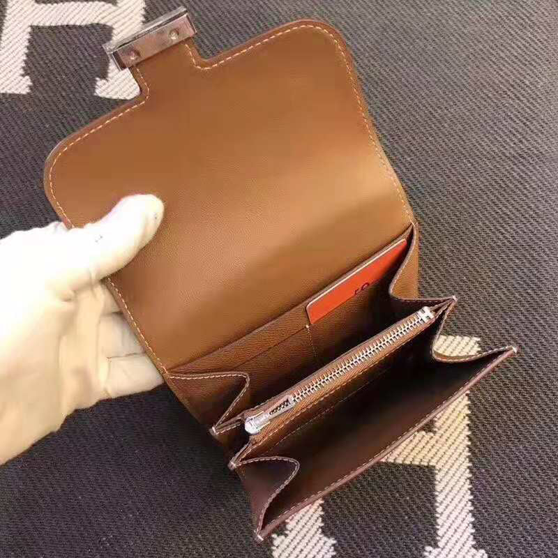 HERMES Constance 13 Tan Epsom Shw