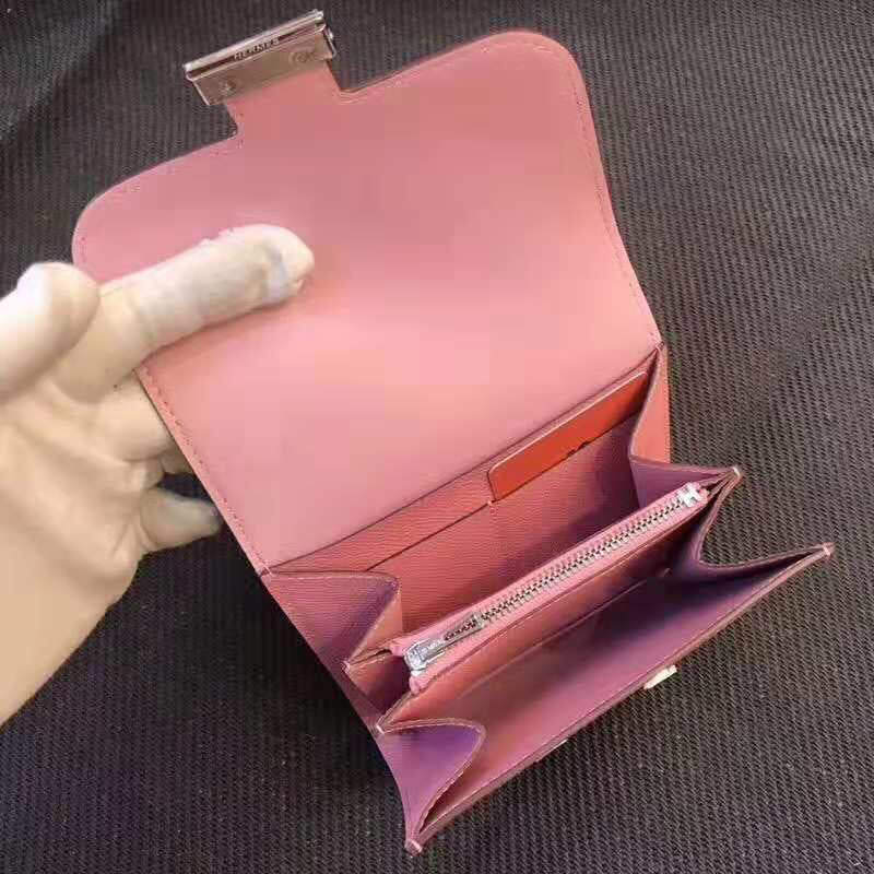 HERMES Constance 13 Pink Epsom Shw