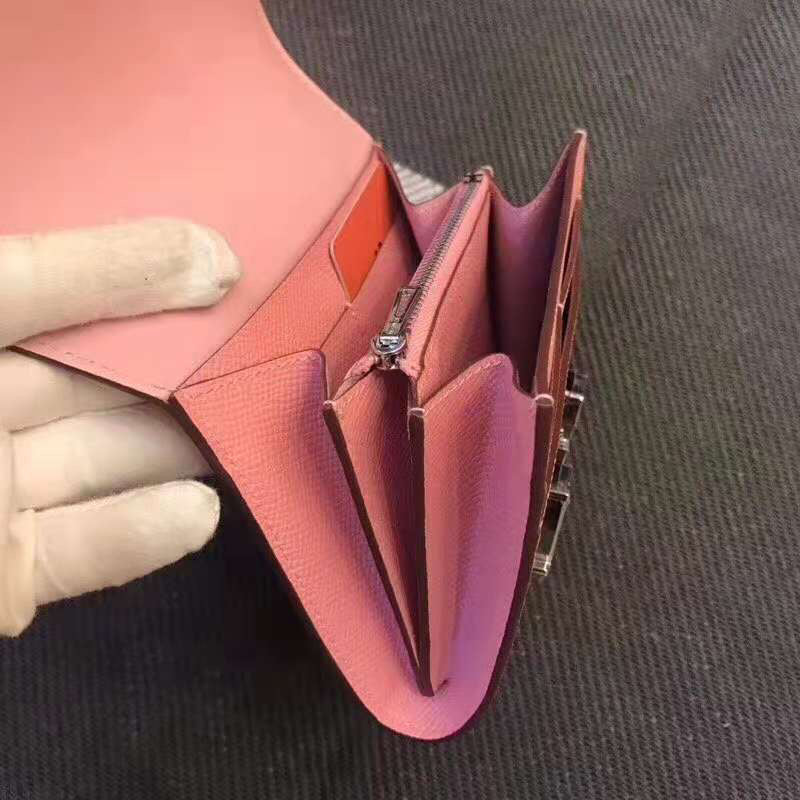 HERMES Constance 13 Pink Epsom Shw