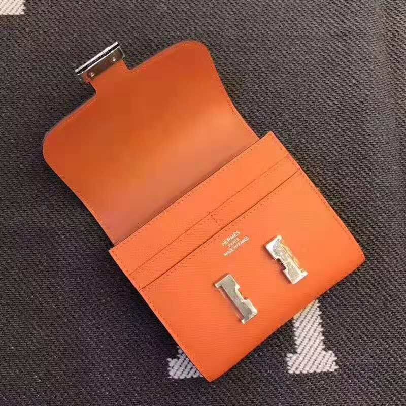 HERMES Constance 13 Orange Epsom Shw