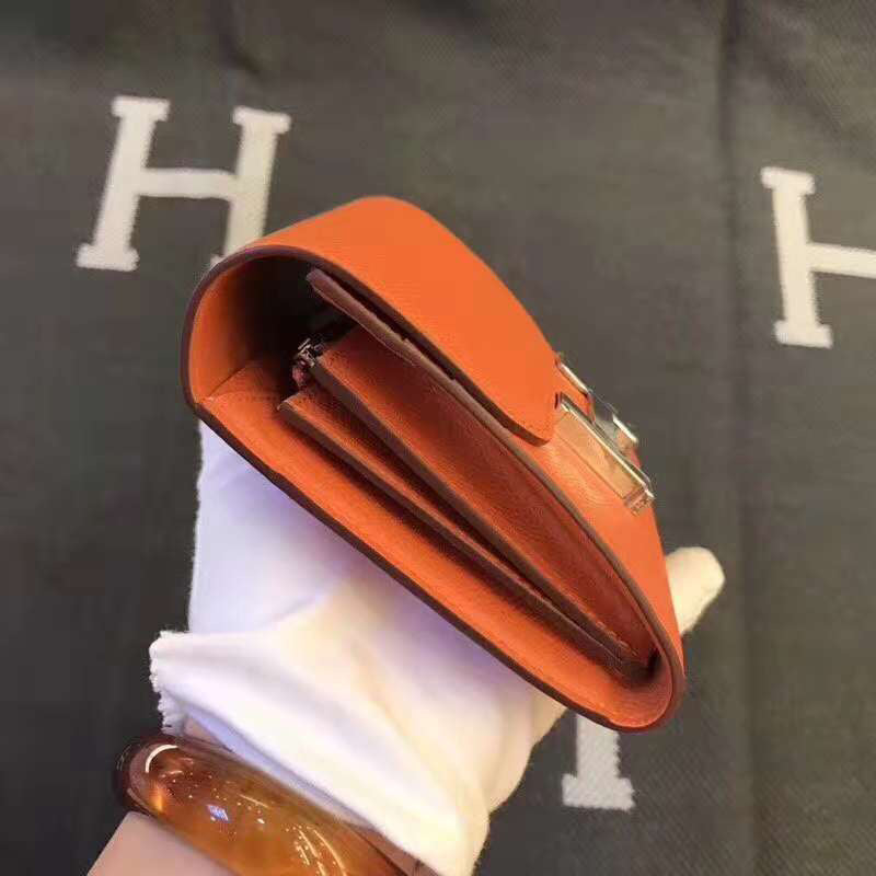 HERMES Constance 13 Orange Epsom Shw