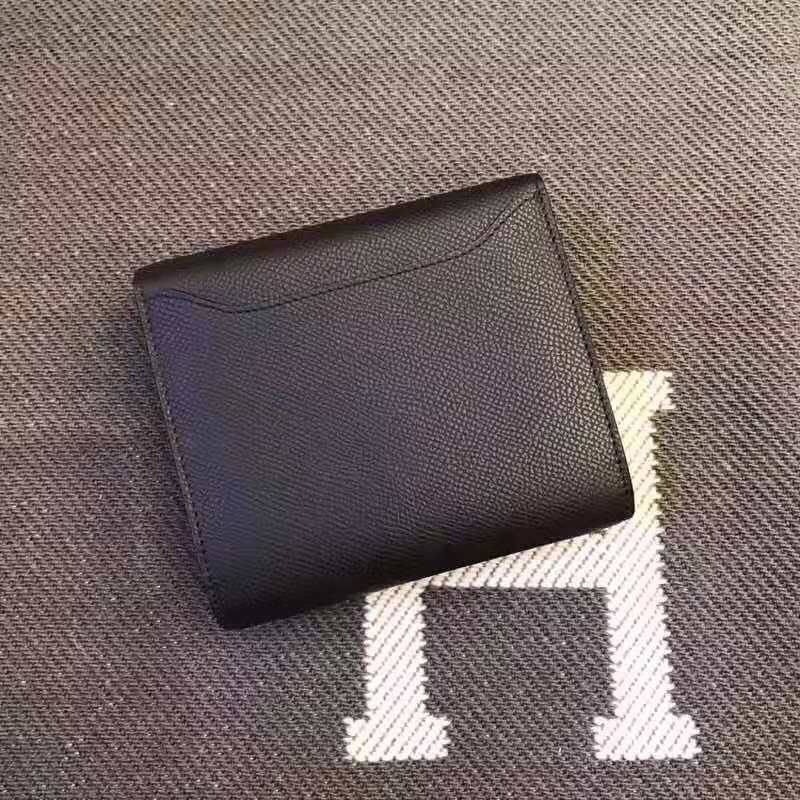 HERMES Constance 13 Black Epsom Shw