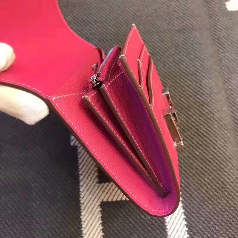 HERMES Constance 13 Dark Pink Epsom Shw