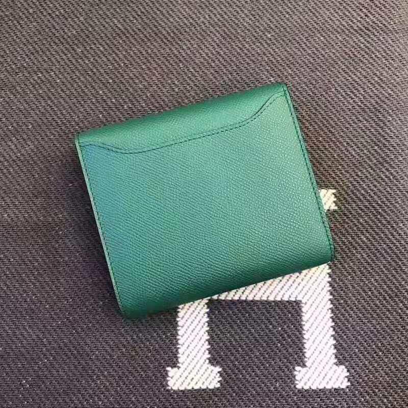 HERMES Constance 13 Dark Green Epsom Shw
