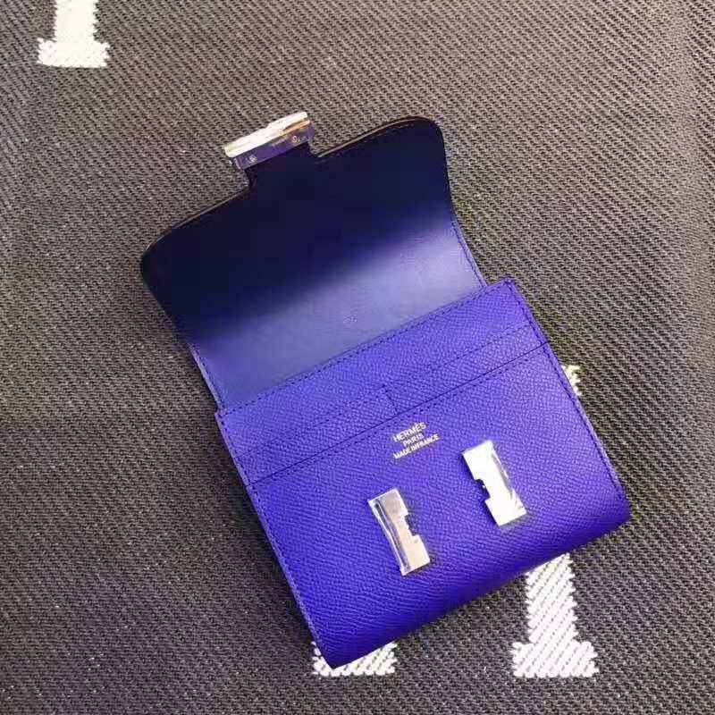 HERMES Constance 13 Violet Epsom Shw