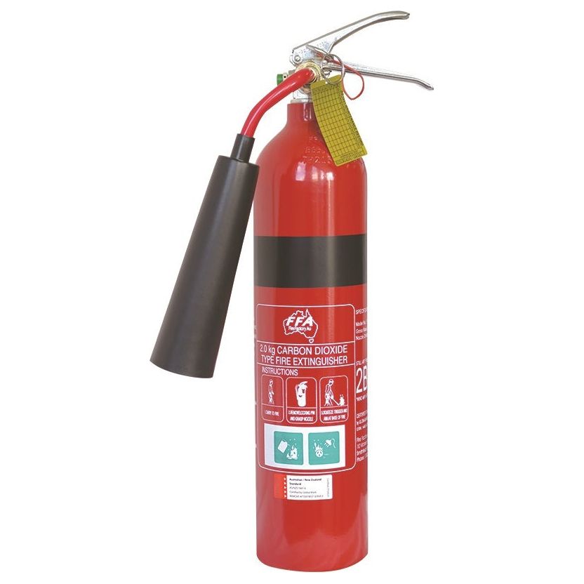 2.0 kg Carbon Dioxide (CO2) Fire Extinguisher (Aluminium)