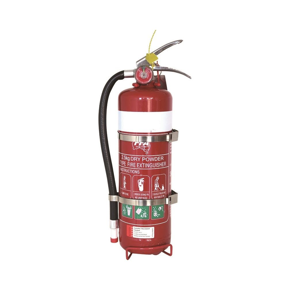 2.5 kg ABE Dry Chemical Powder Extinguisher with Vehicle Bracket
