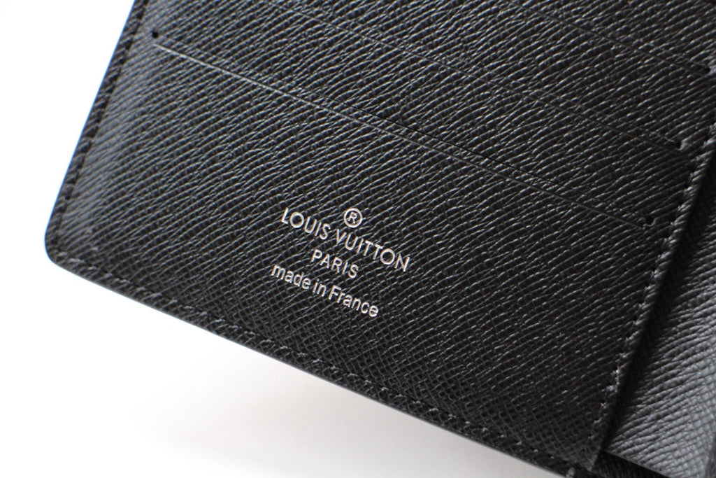 LOUIS VUITTON LV 25S MULTIPLE WALLET IN MONOGRAM ECLIPSE COATED CALFSKIN