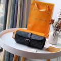 LOUIS VUITTON LV 25S ASTUCCIO PER 3 OROLOGI 20 IN BLACK DAMIER GRAPHITE CALFSKIN