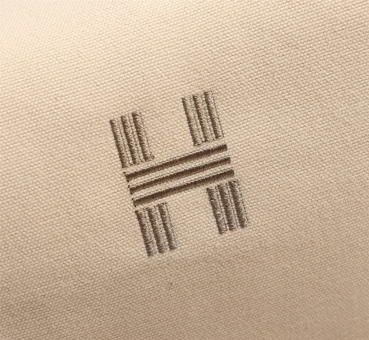 HERMES BRIDE-A-BRAC 25 BEIGE CANVAS