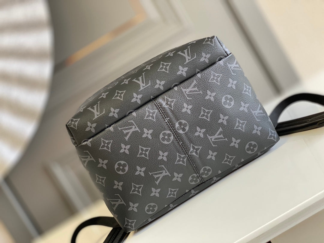 LOUIS VUITTON BACKPACK 40 IN GUN METAL MONOGRAM ECLIPSE CANVAS