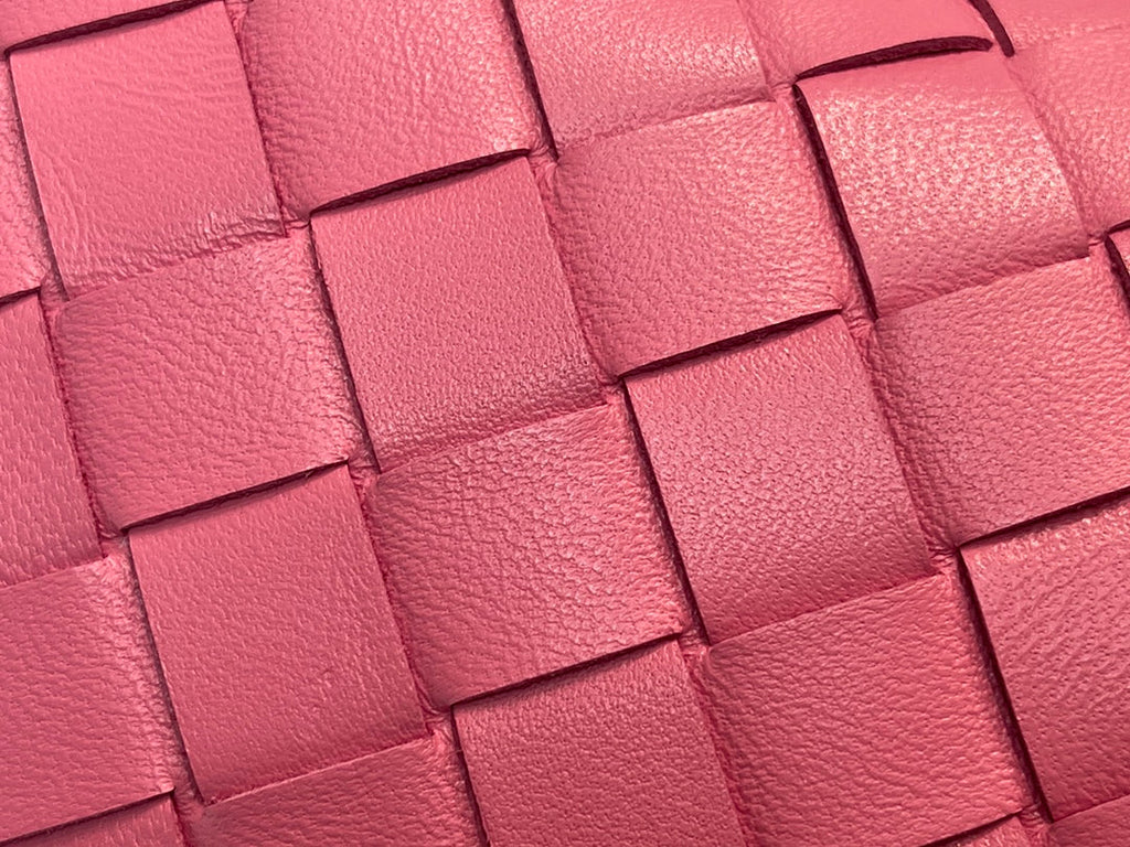 BOTTEGA VENETA MINI JODIE 27 IN CHARM PINK LAMBSKIN