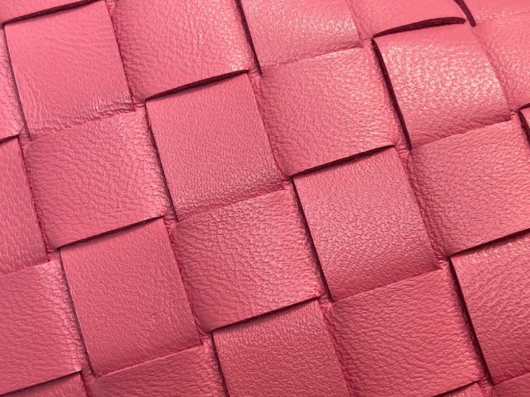 BOTTEGA VENETA MINI JODIE 27 IN CHARM PINK LAMBSKIN