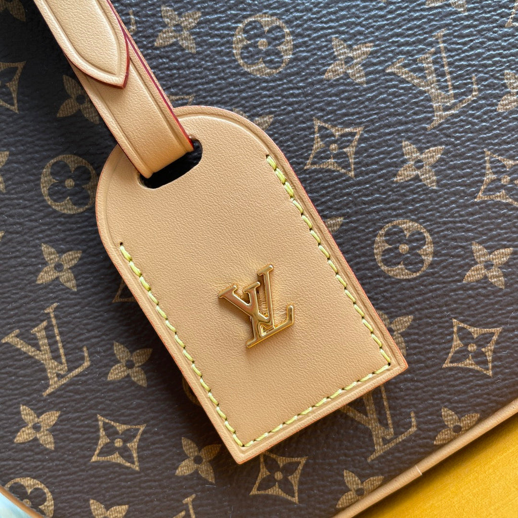 LOUIS VUITTON LV 25S MINI BOITE CHAPEAU 17 IN BROWN MONOGRAM COATED CALFSKIN