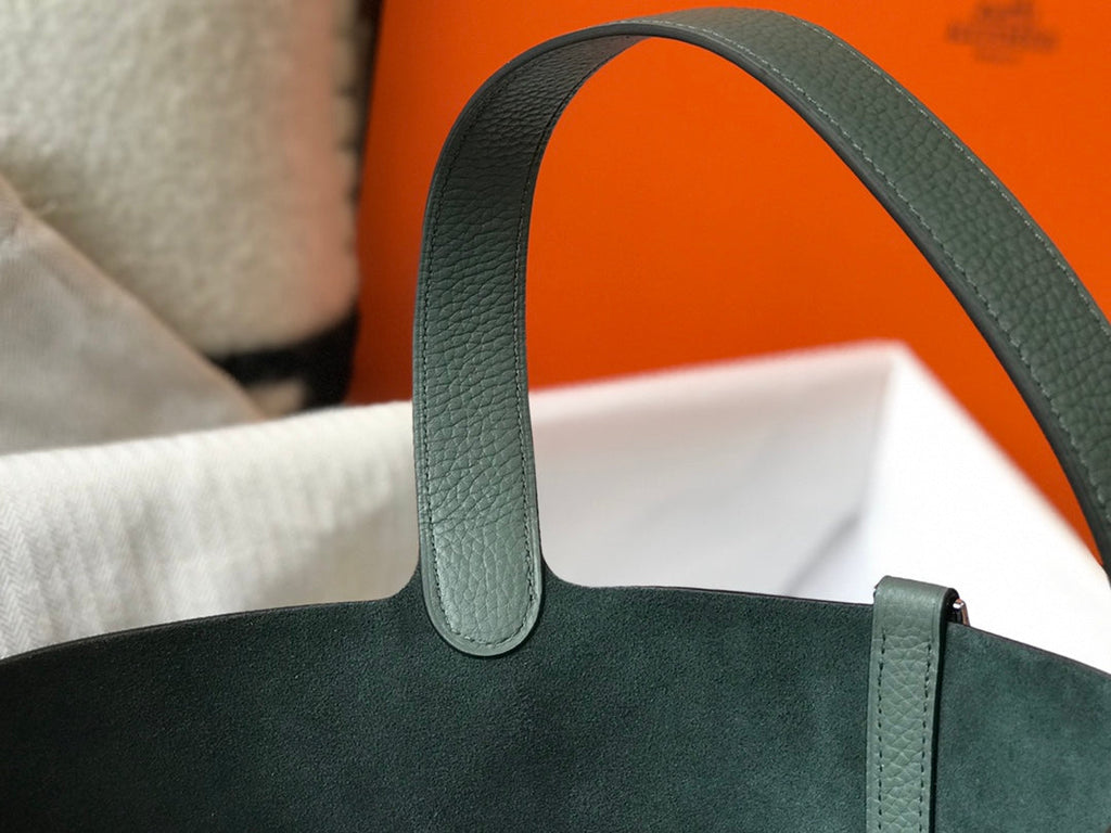 HERMES picotin lock 22 grass green togo shw