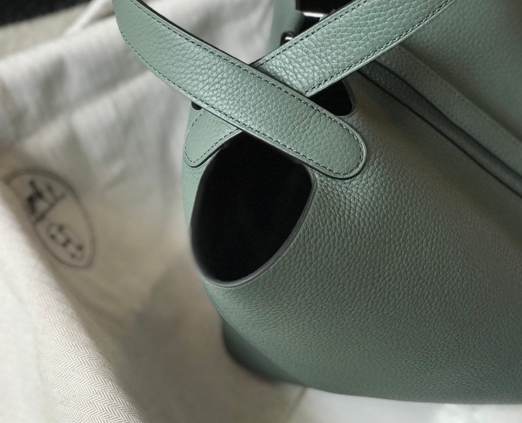 HERMES picotin lock 22 grass green togo shw