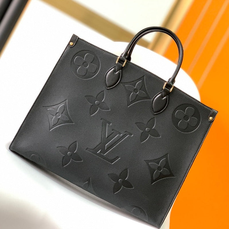 LOUIS VUITTON ONTHEGO GM 41 BLACK