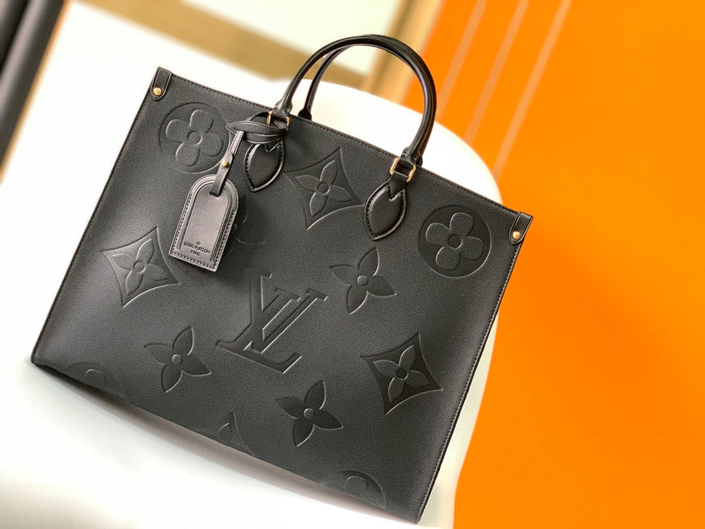 LOUIS VUITTON ONTHEGO GM 41 BLACK