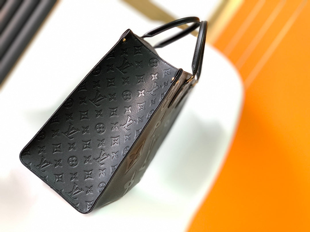 LOUIS VUITTON ONTHEGO GM 41 BLACK